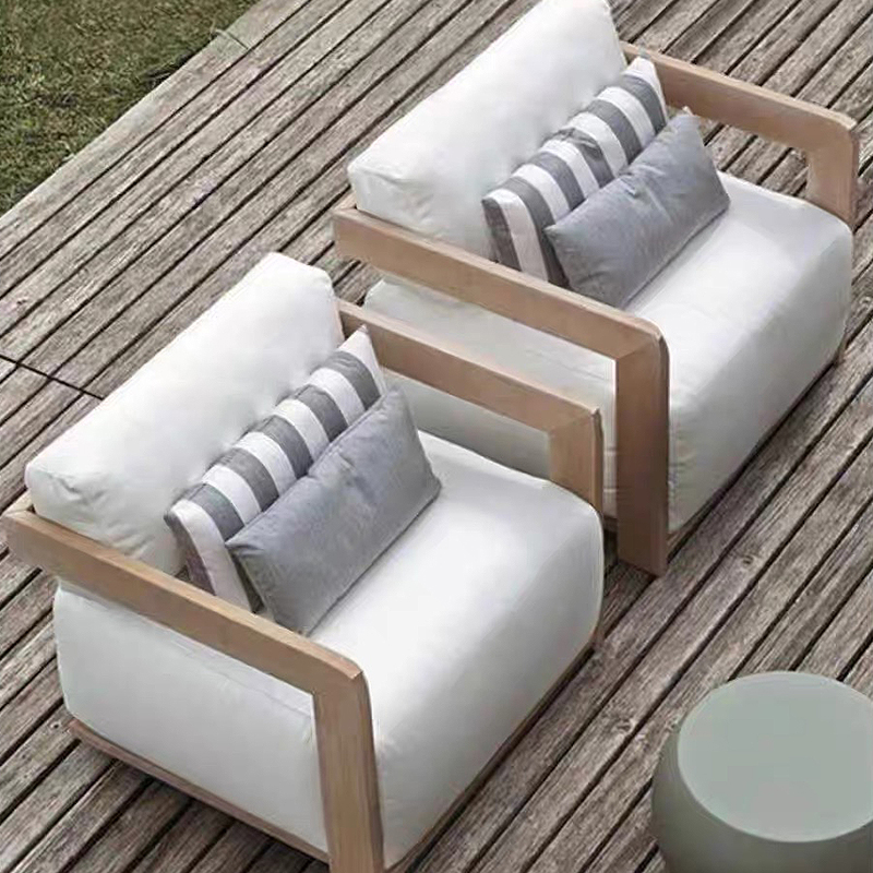 طقم أرائك حدائق فاخر من خشب ال - مراجعة Outdoor Furniture Luxury وسعره