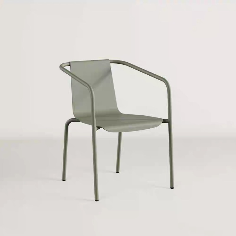 طقم أثاث خارجي اسكندنافي مع طا - مراجعة Outdoor Furniture Metal Chairs وسعره